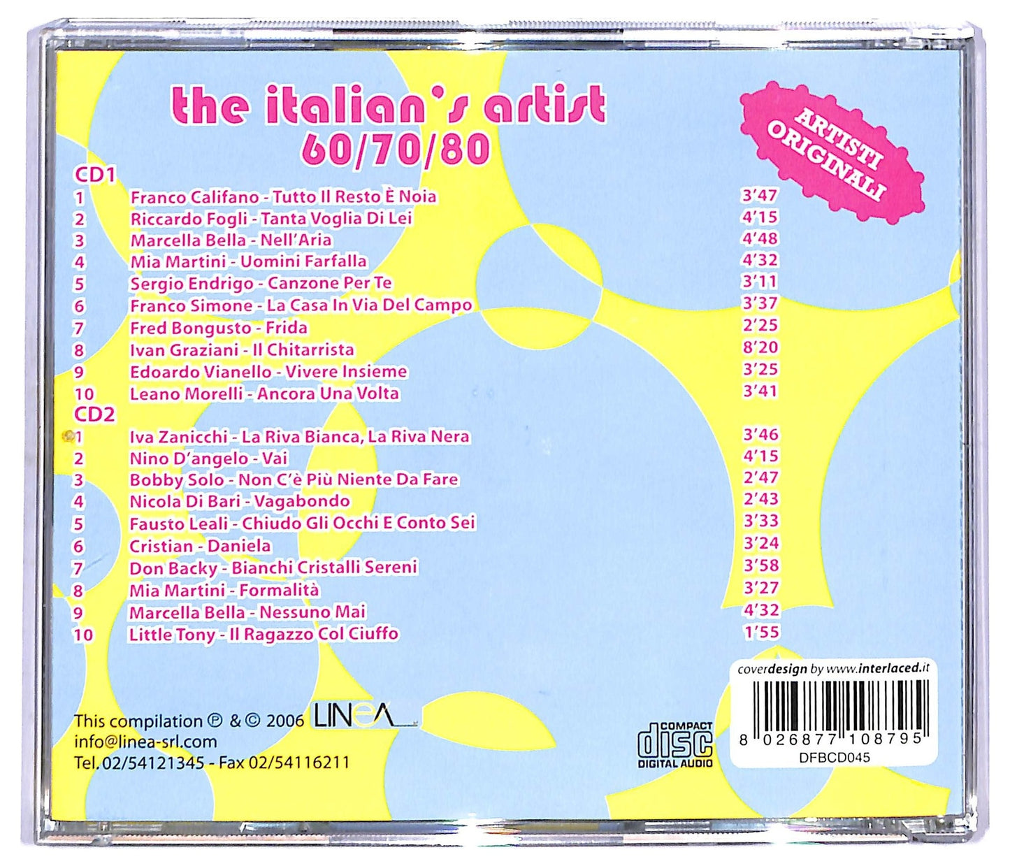EBOND The Italian's artist 60/70/80 Vol.5 CD CD085416