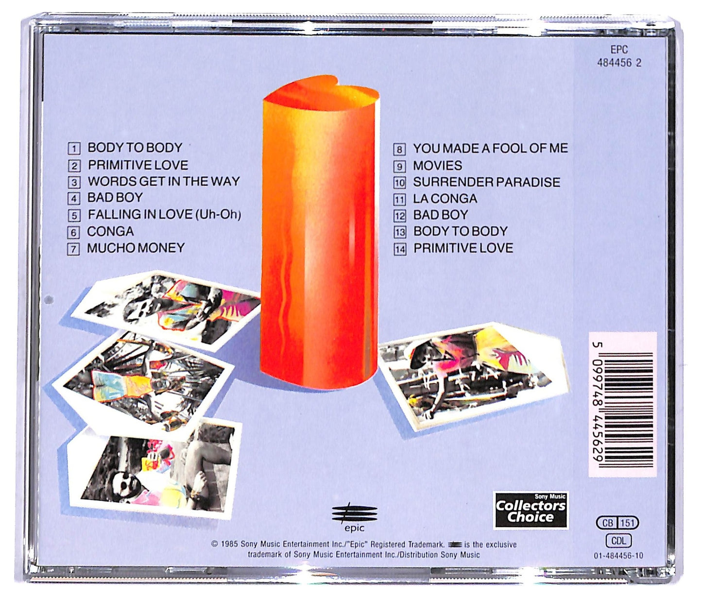 EBOND Miami Sound Machine - Primitive Love CD CD085436