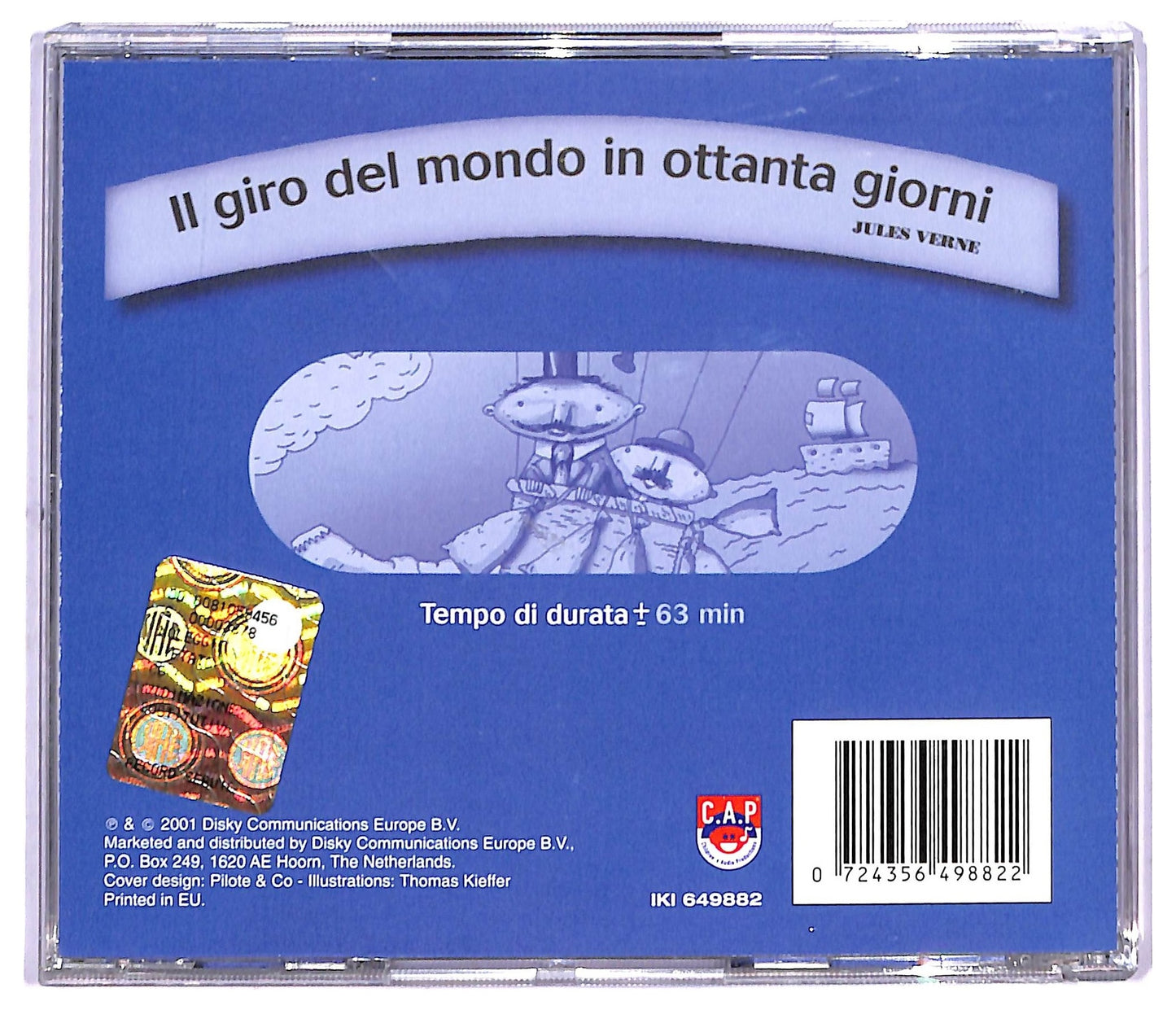 EBOND Il Giro Del Mondo In Ottanta Giorni CD CD085455