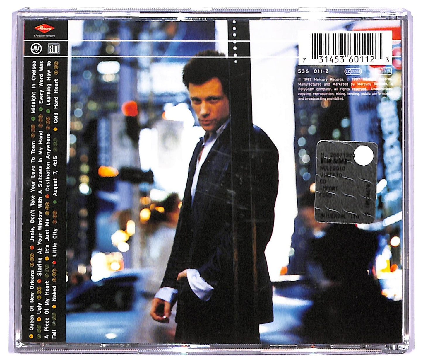 EBOND Jon Bon Jovi - Destination Anywhere CD CD085504