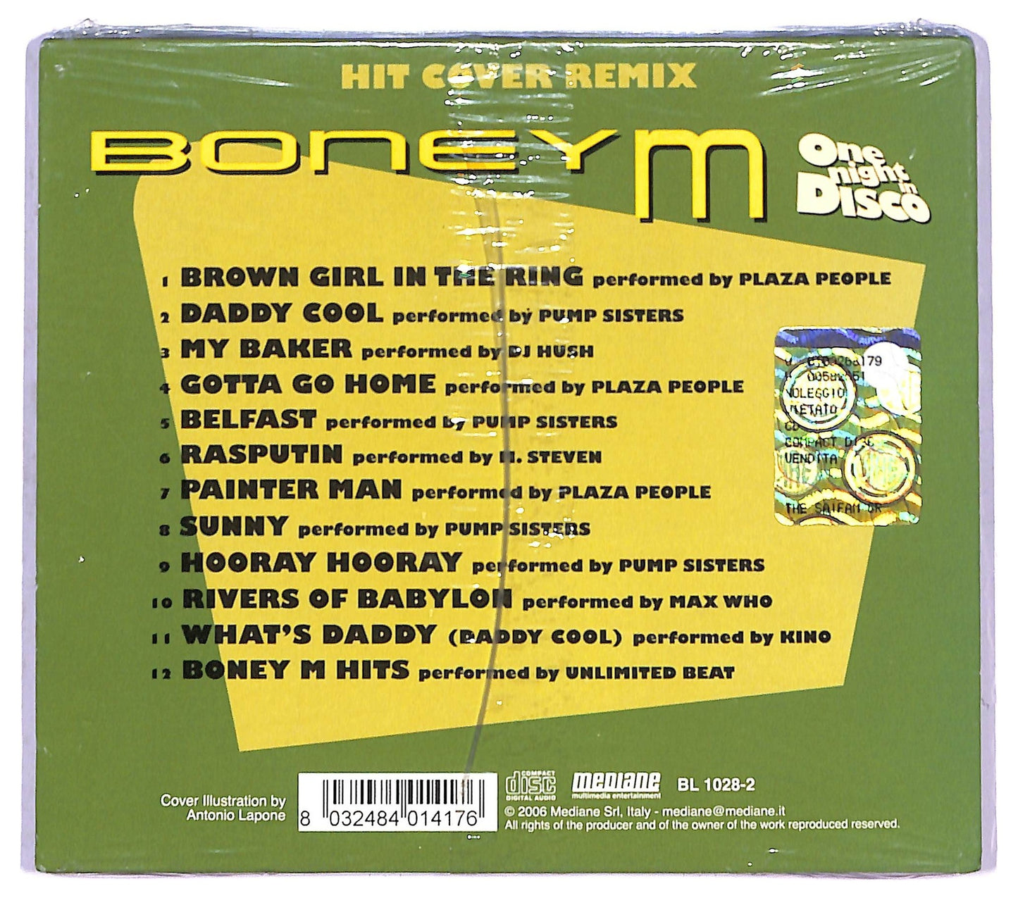 EBOND Various - One Night In Disco - Boney M CD CD085508