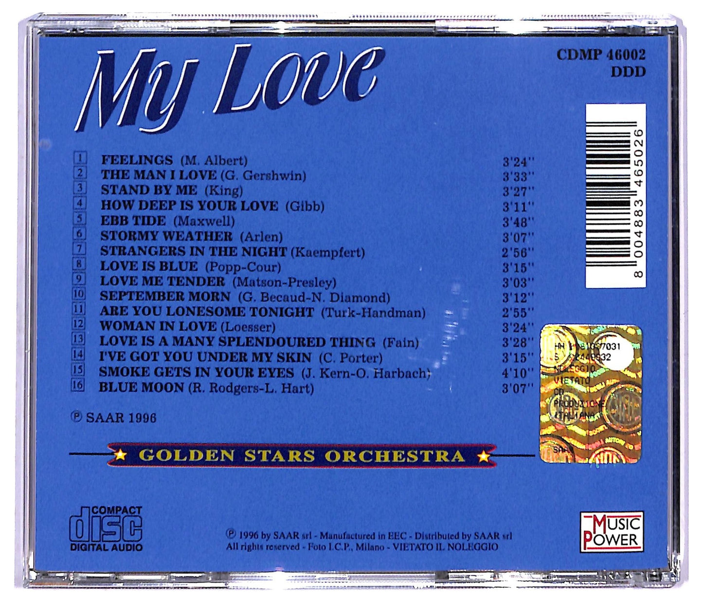 EBOND Various - My Love CD CD085512