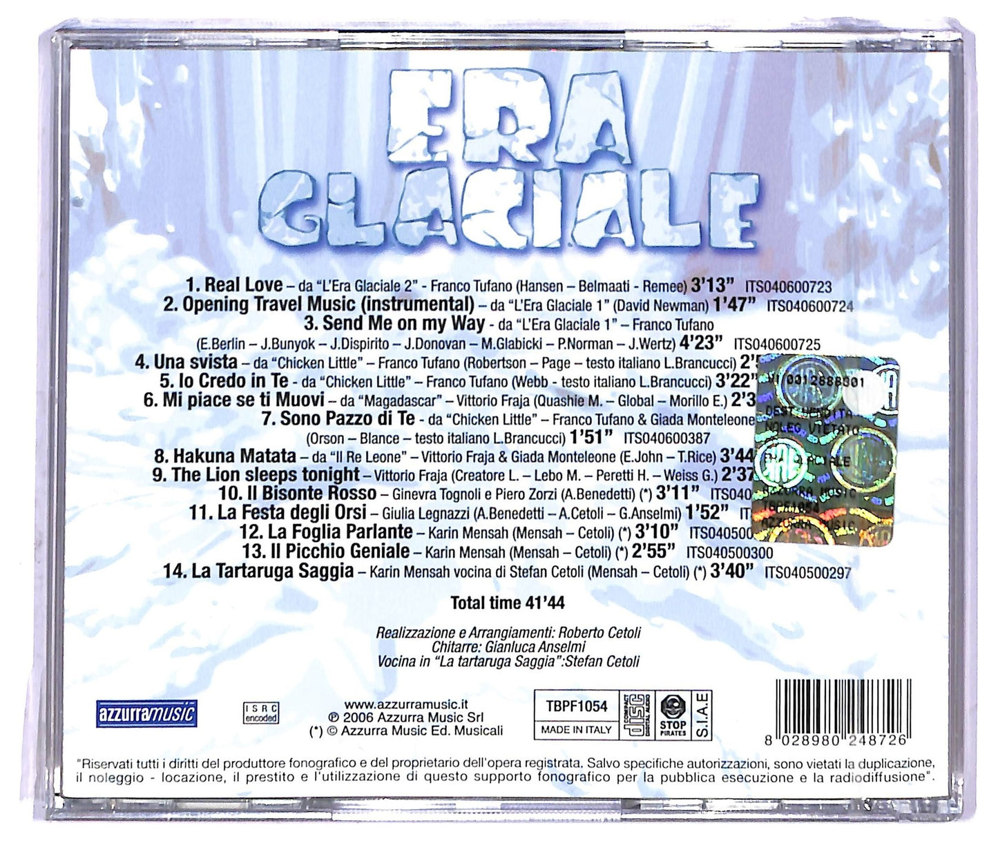 EBOND Various - era glaciale CD CD085544