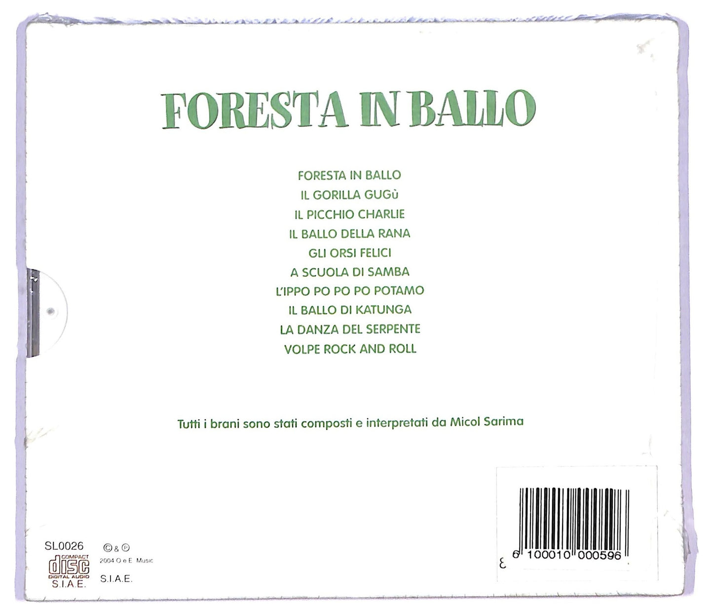 EBOND Various - Foresta In Ballo EDITORIALE CD CD085545