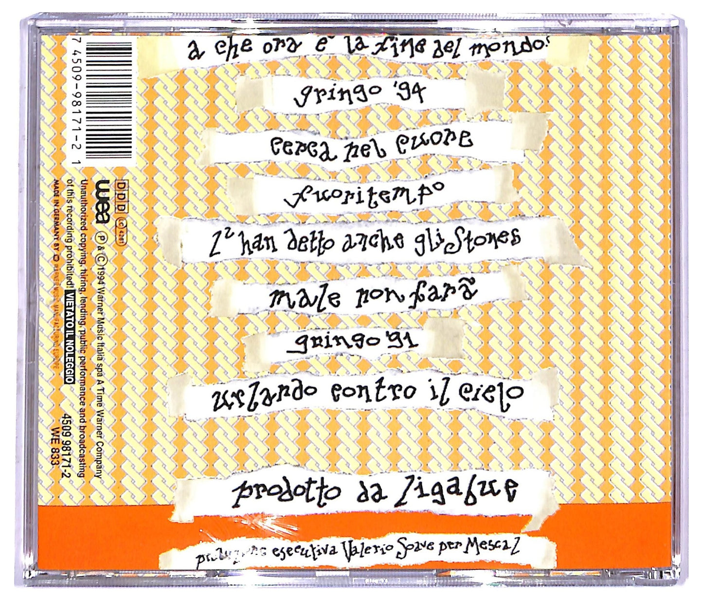 EBOND Ligabue - A Che Ora E La Fine Del Mondo? CD CD085607