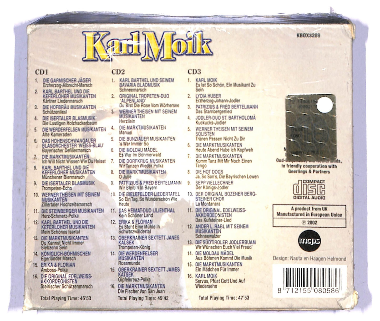 EBOND Karl Moik Cofanetto  ( 3) CD CD085623
