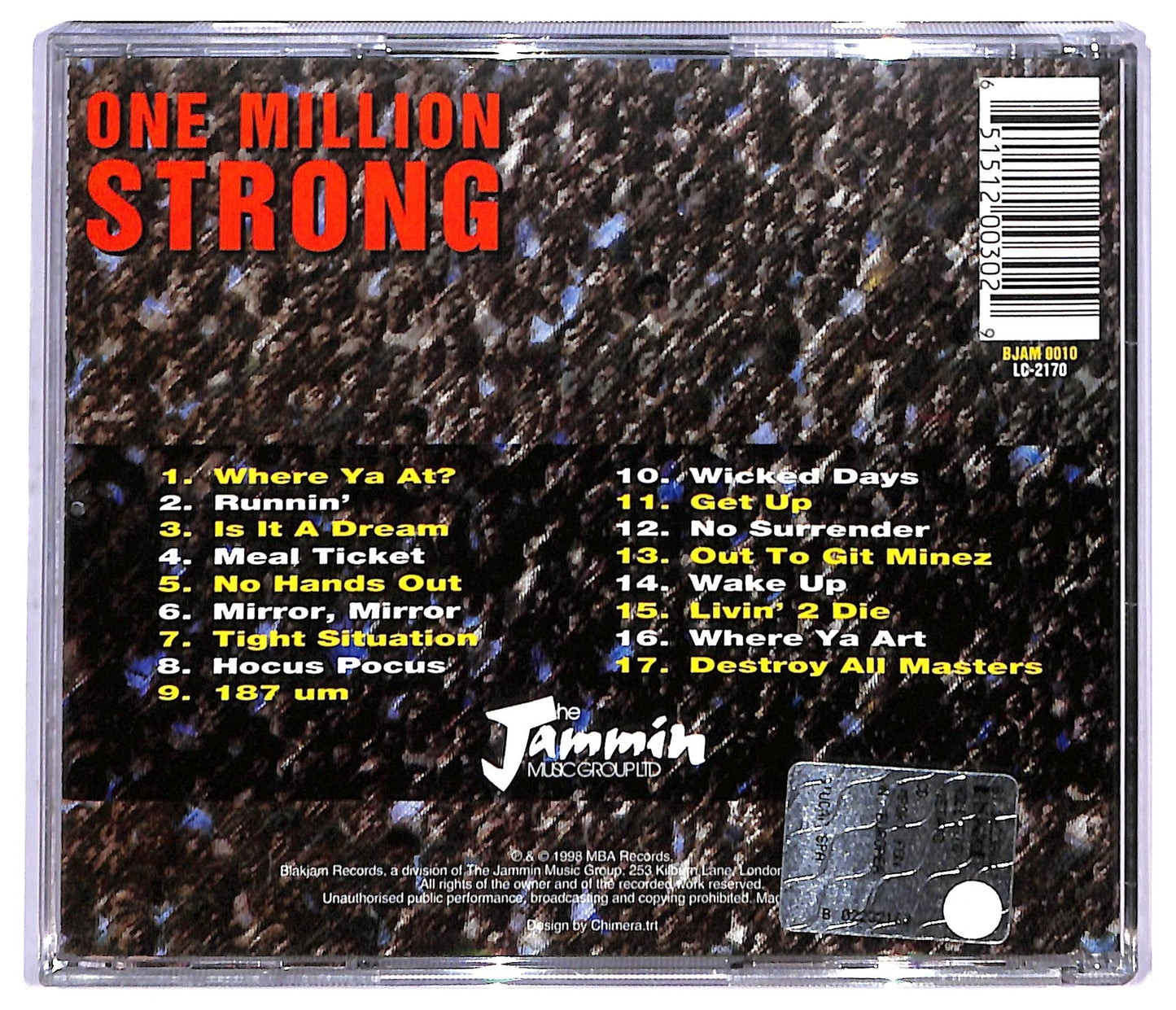EBOND Various - One Million Strong CD CD085625