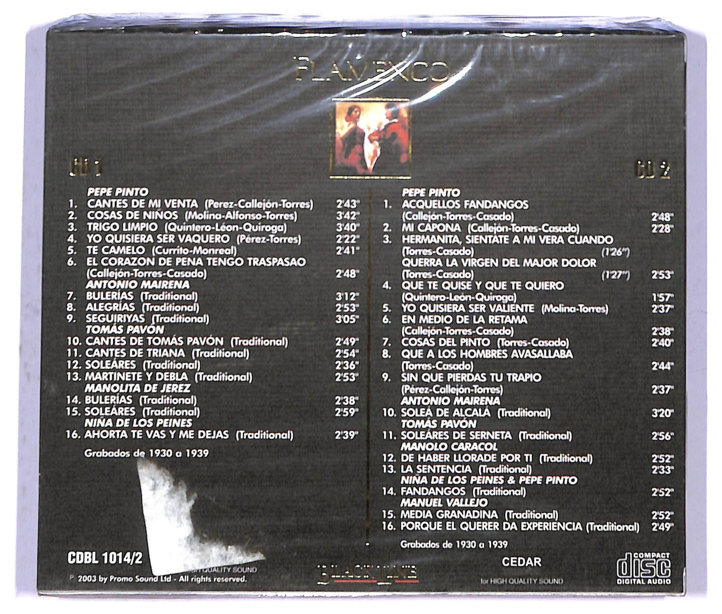 EBOND Various - Flamenco CD CD085627
