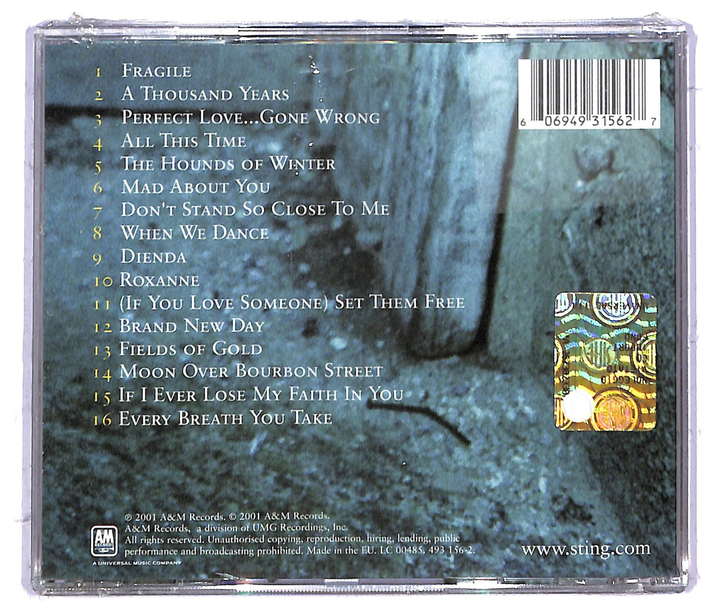 EBOND Sting - ...all This Time CD CD085634