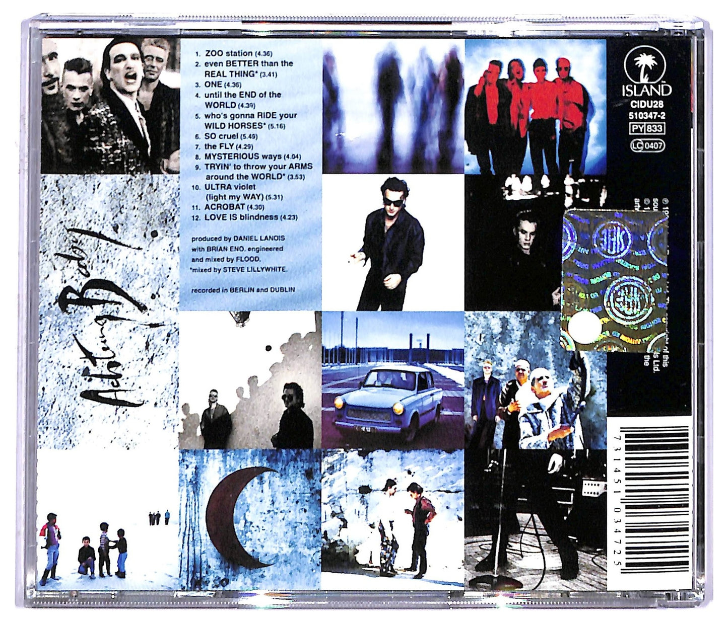 EBOND U2 - Achtung Baby CD CD085635