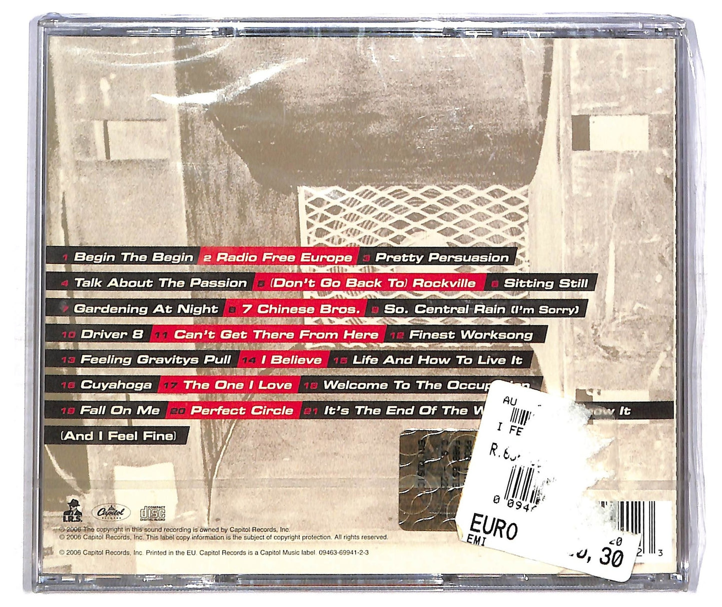EBOND R.E.M. - And I Feel Fine...The Best Of The I.R.S. CD CD085803