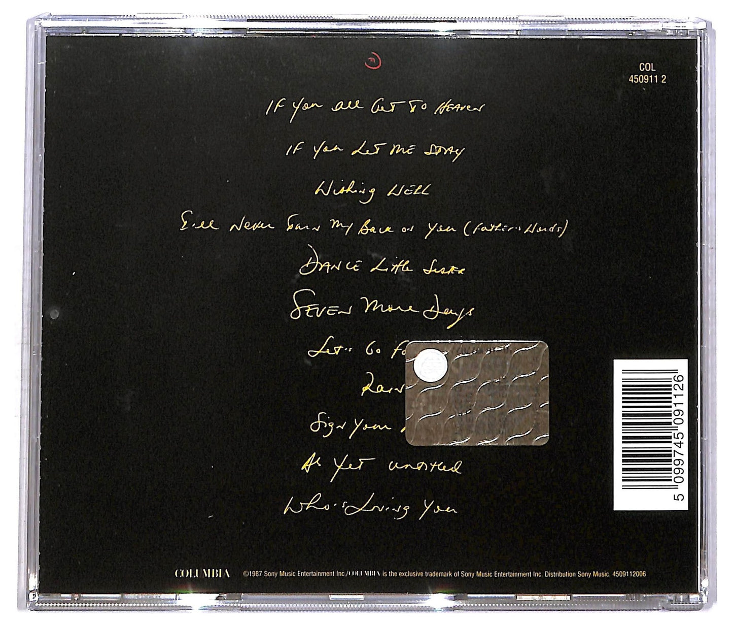 EBOND Terence Trent D'Arby - Introducing The Hardline According CD CD085812