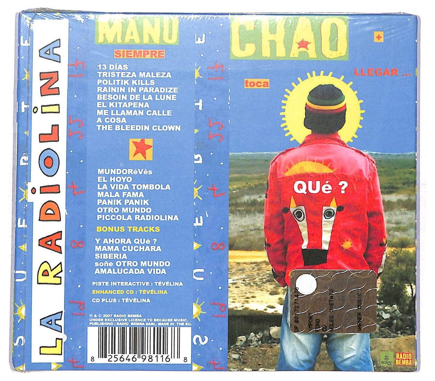 EBOND Manu Chao - La Radiolina CD CD085822
