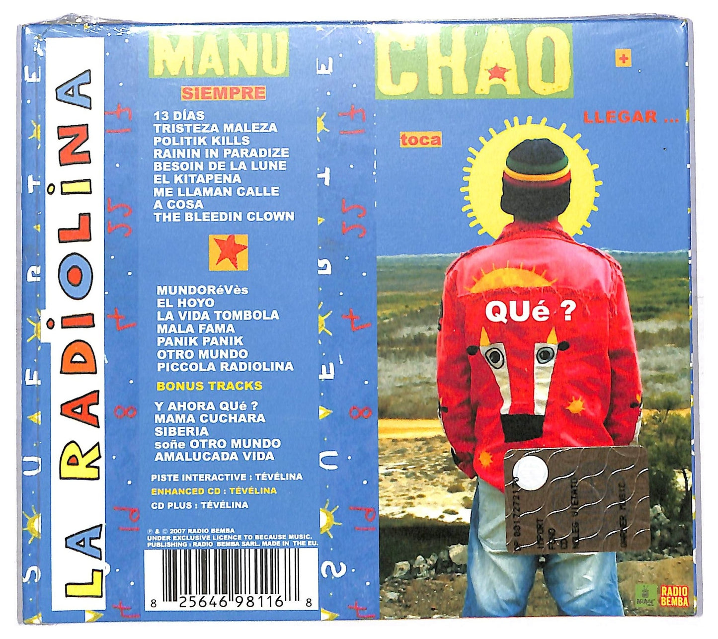 EBOND Manu Chao - La Radiolina CD CD085915