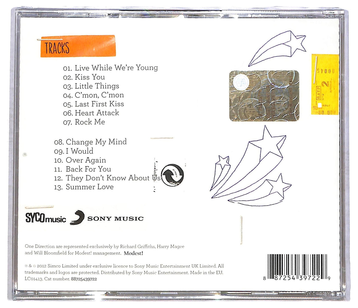 EBOND One Direction - Take Me Home CD CD085931
