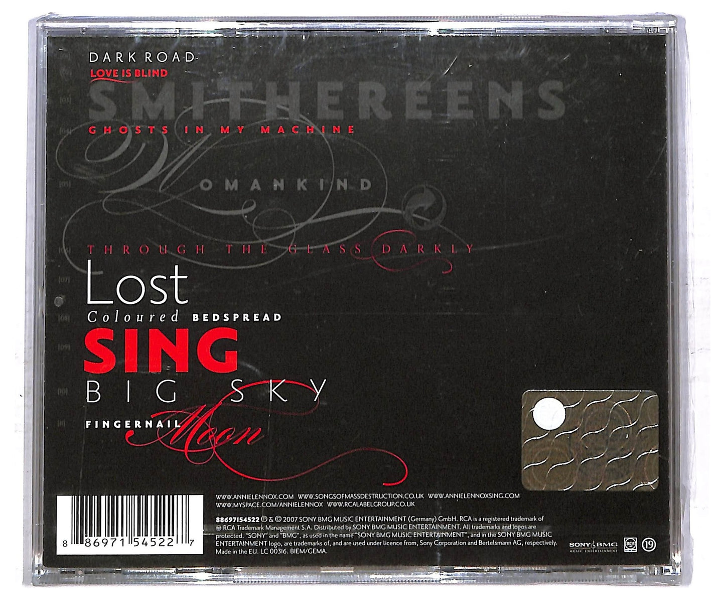 EBOND Annie Lennox - Songs Of Mass Destruction CD CD086042