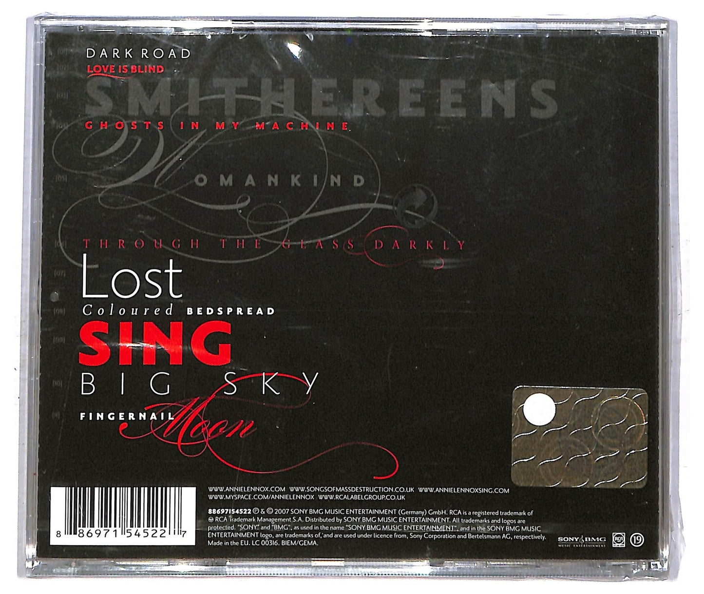 EBOND Annie Lennox - Songs Of Mass Destruction CD CD086050