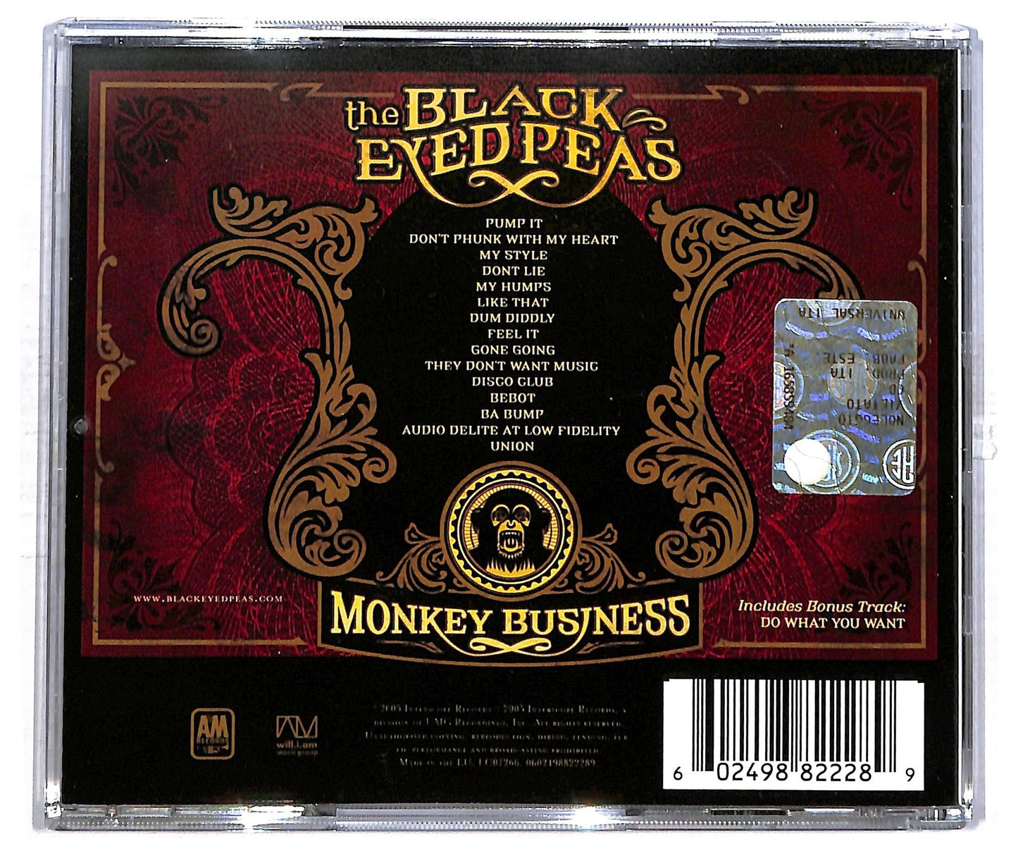 EBOND The Black Eyed Peas - Monkey Business CD CD086234