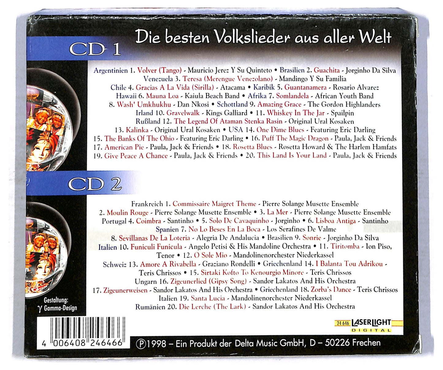 EBOND Various - Eine Welt Voller Musik CD CD086243