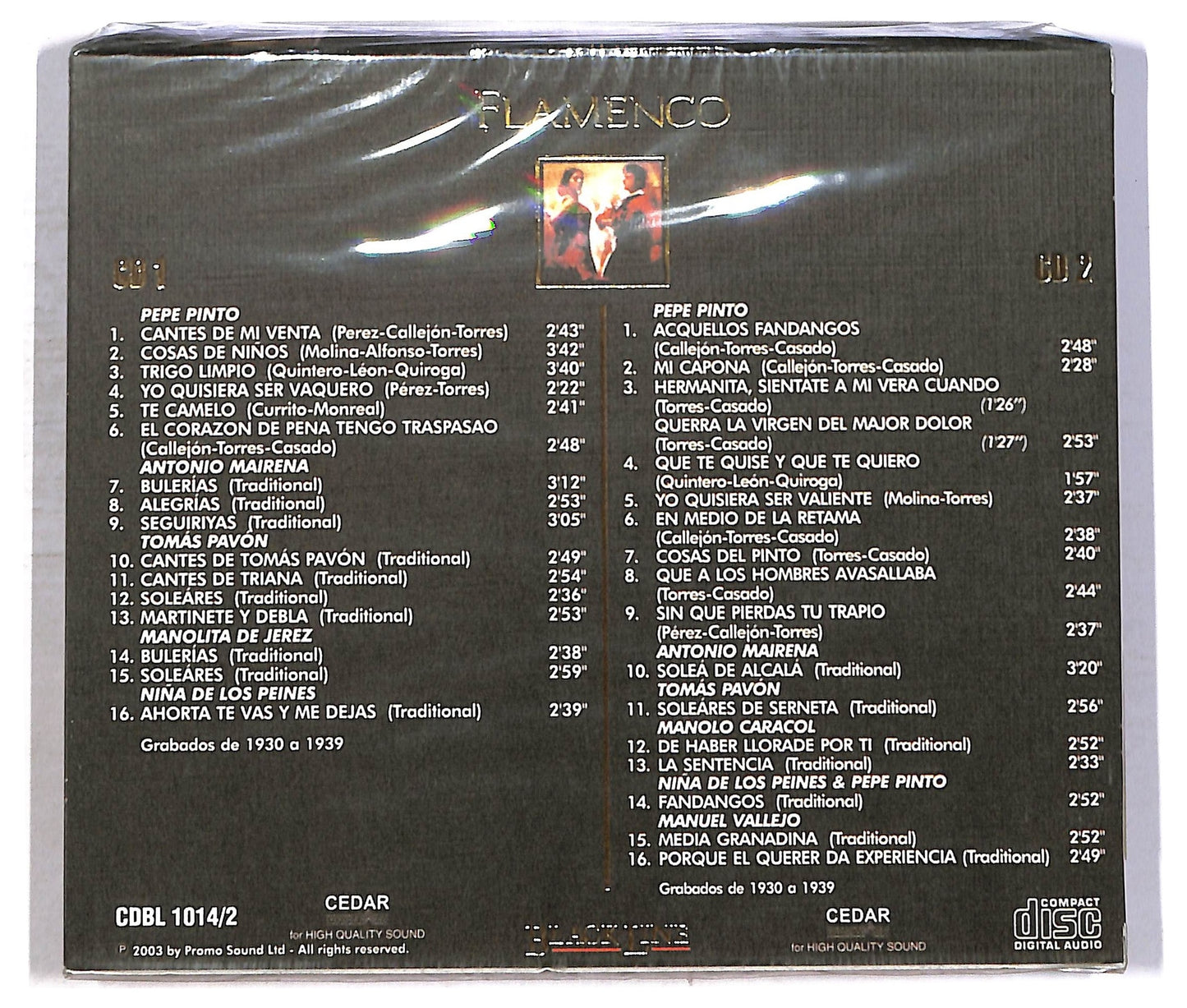 EBOND Various - Flamenco CD CD086345