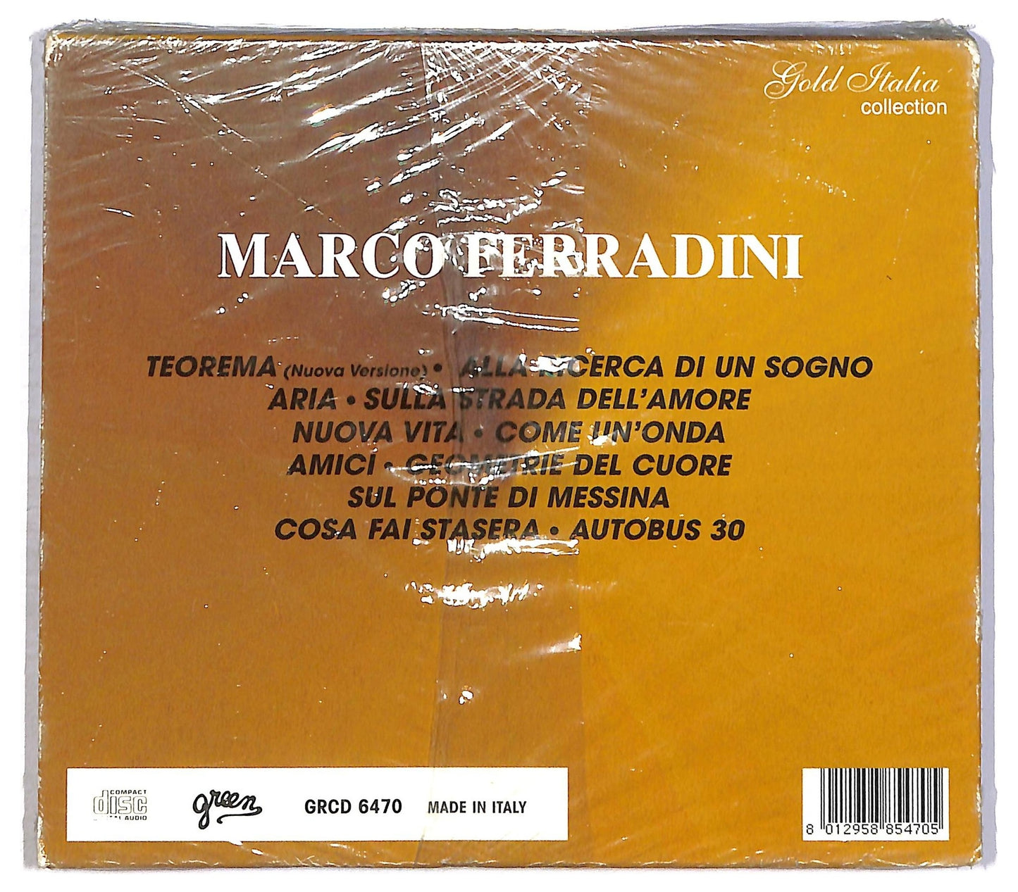 EBOND Marco Ferradini - Cantaitalia CD CD086423