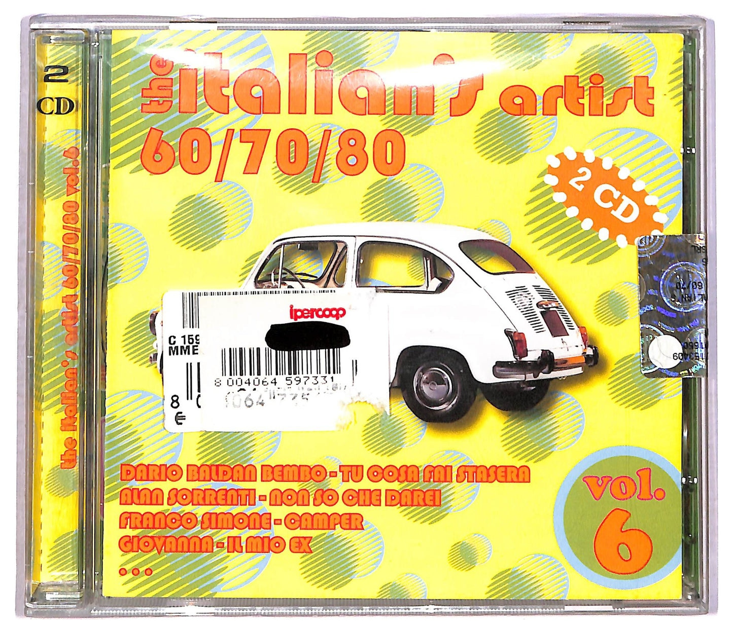EBOND Various - The Italian's Artist 60 - 70 - 80 Vol. 6 CD CD086609