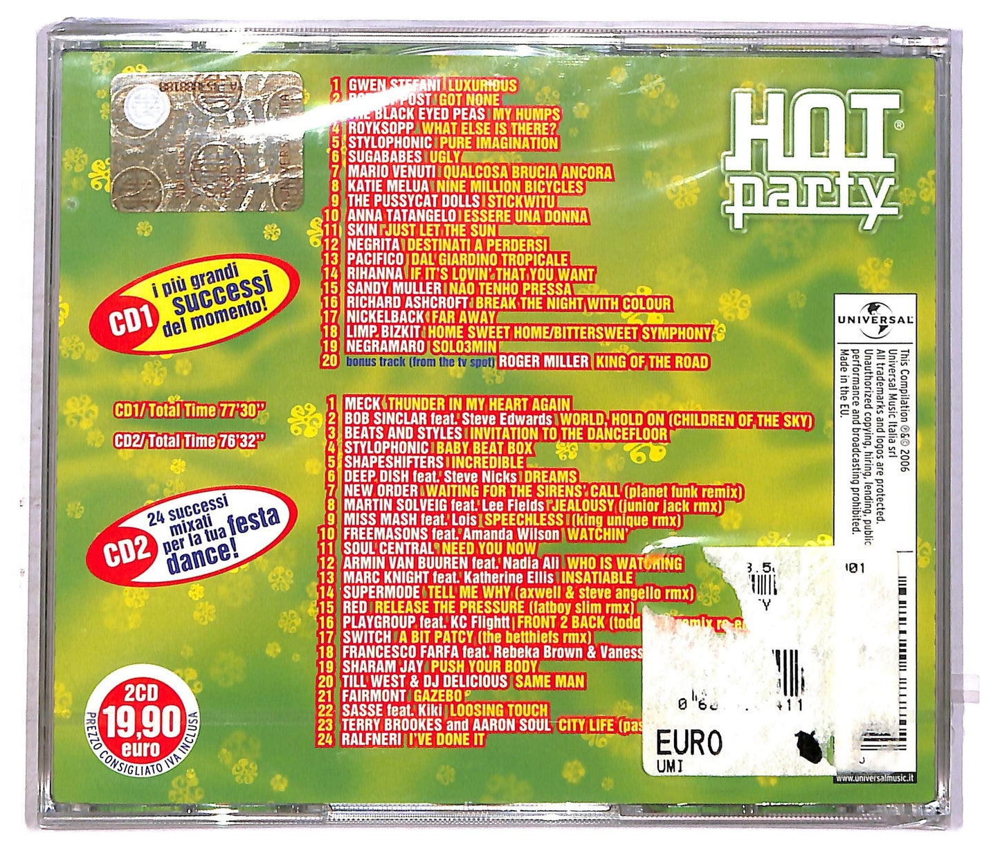 EBOND Hot Party Spring 2006 CD CD086613