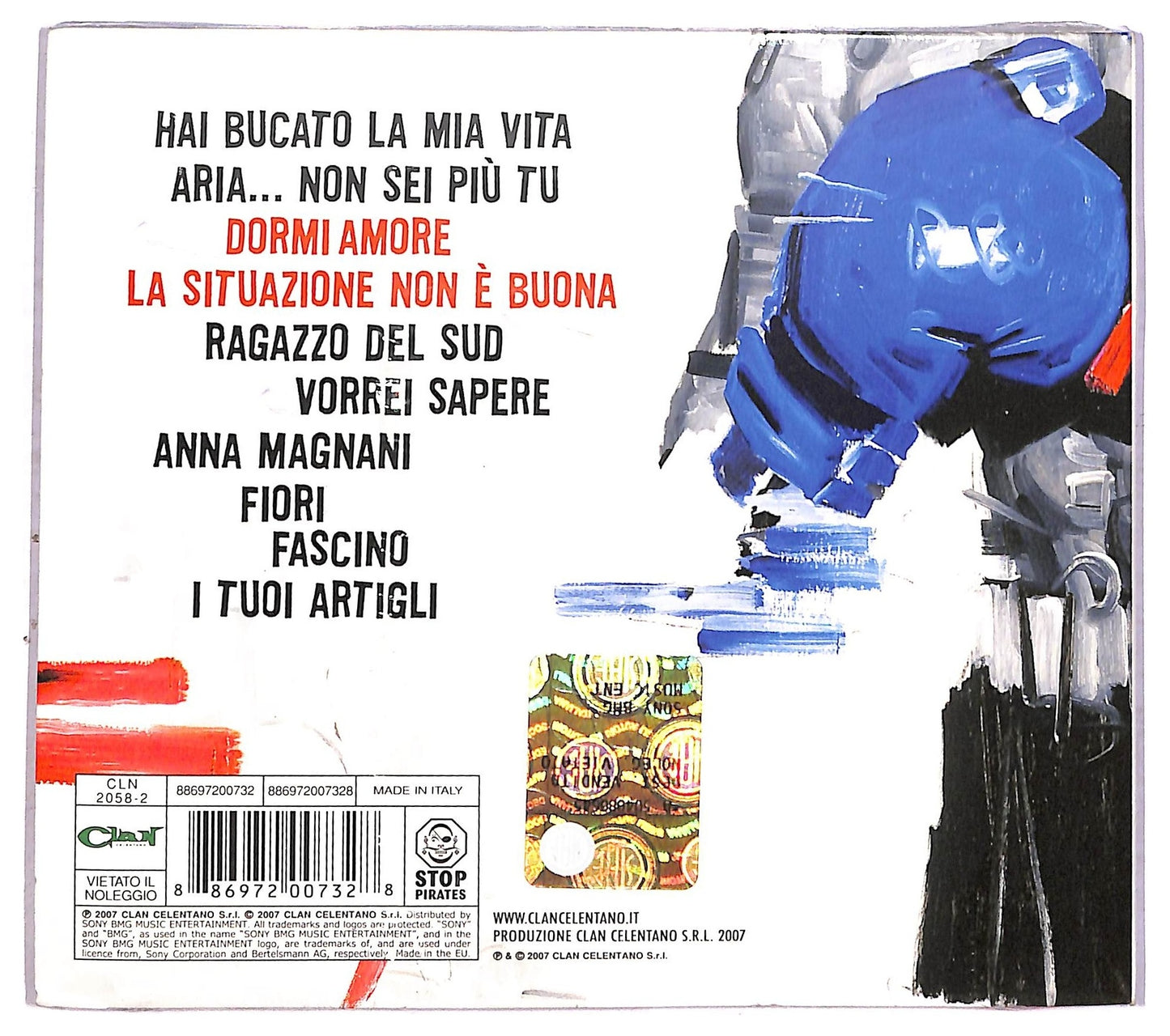 EBOND Celentano - Dormi Amore (La Situazione Non E Buona) CD CD086624