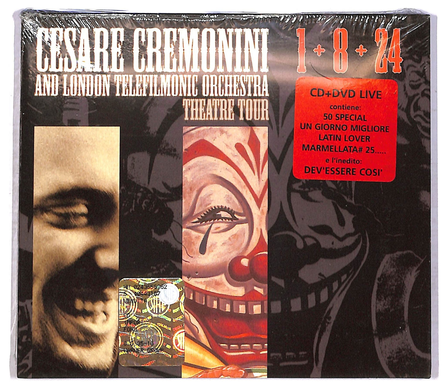 EBOND Cesare Cremonini And London Telefilmonic Orch - 1+8+24 Theatr CD CD086748