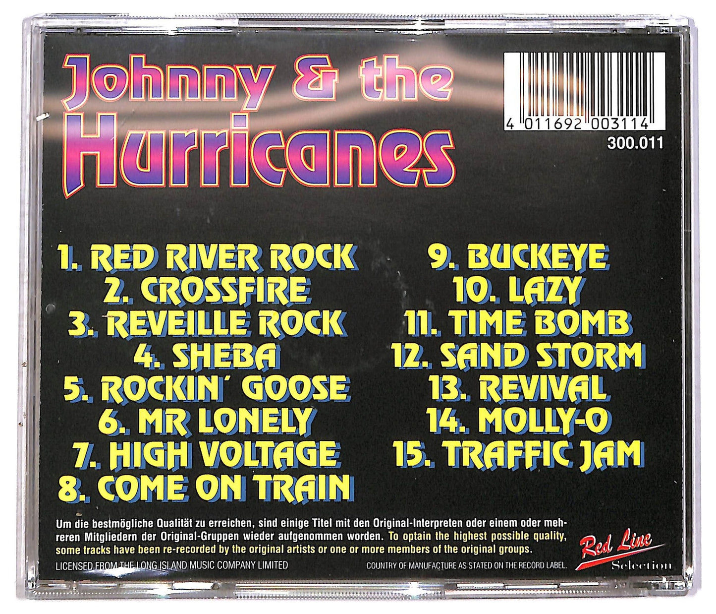 EBOND Johnny And The Hurricanes - Red River Rock CD CD086903
