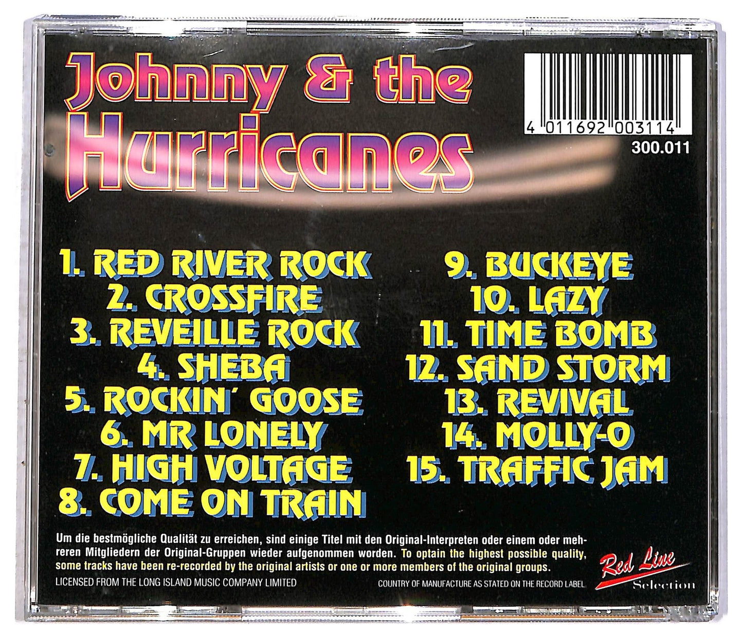 EBOND Johnny And The Hurricanes - Red River Rock CD CD086926