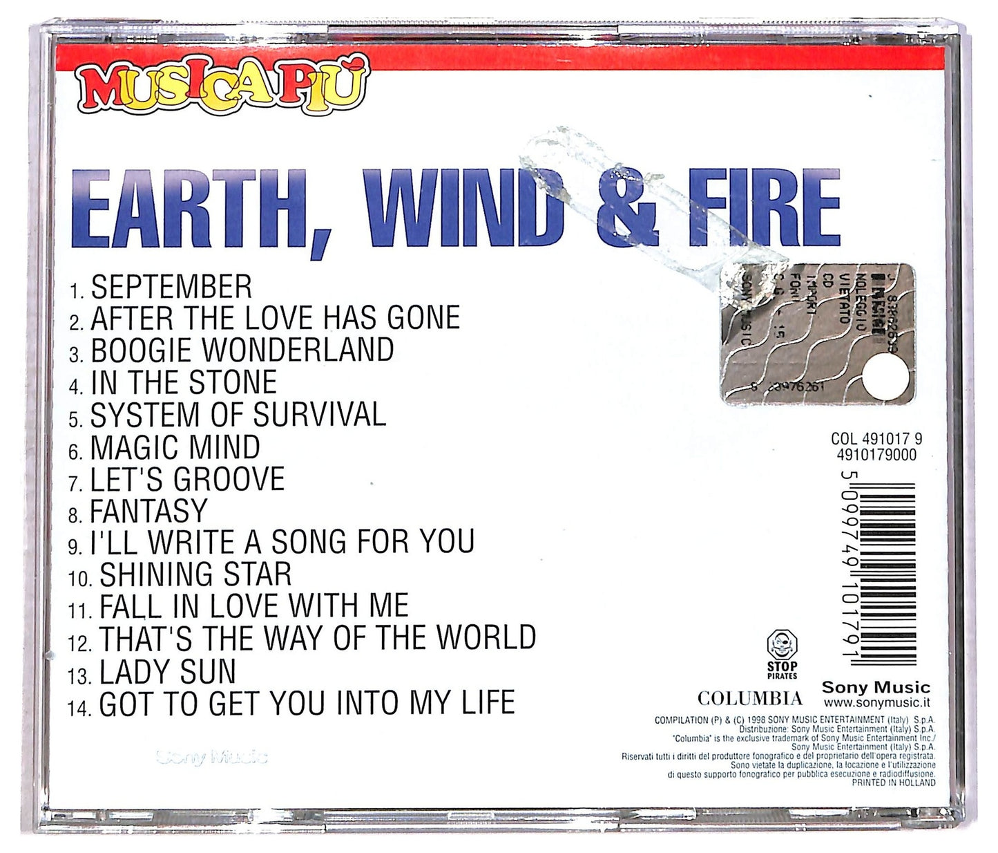 EBOND Earth, Wind & Fire - Earth, Wind & Fire CD CD086927