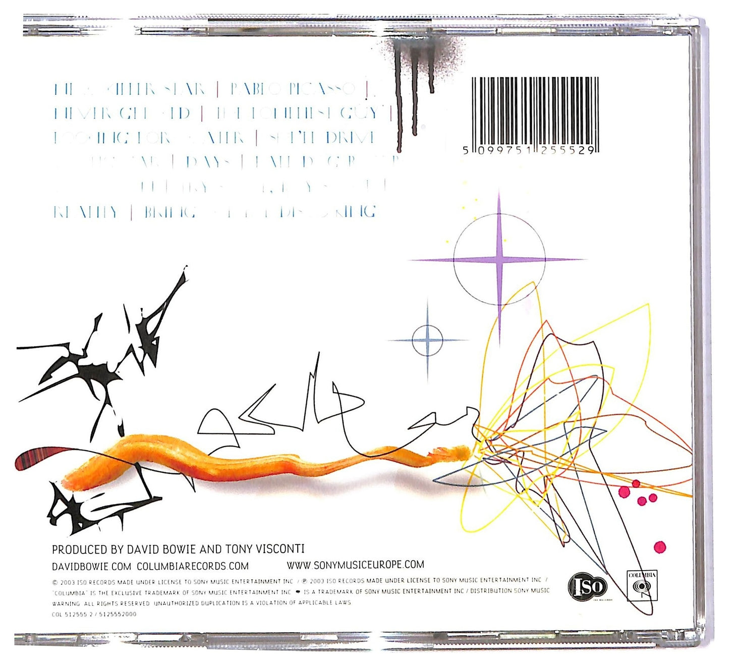 EBOND David Bowie - Reality CD CD086942