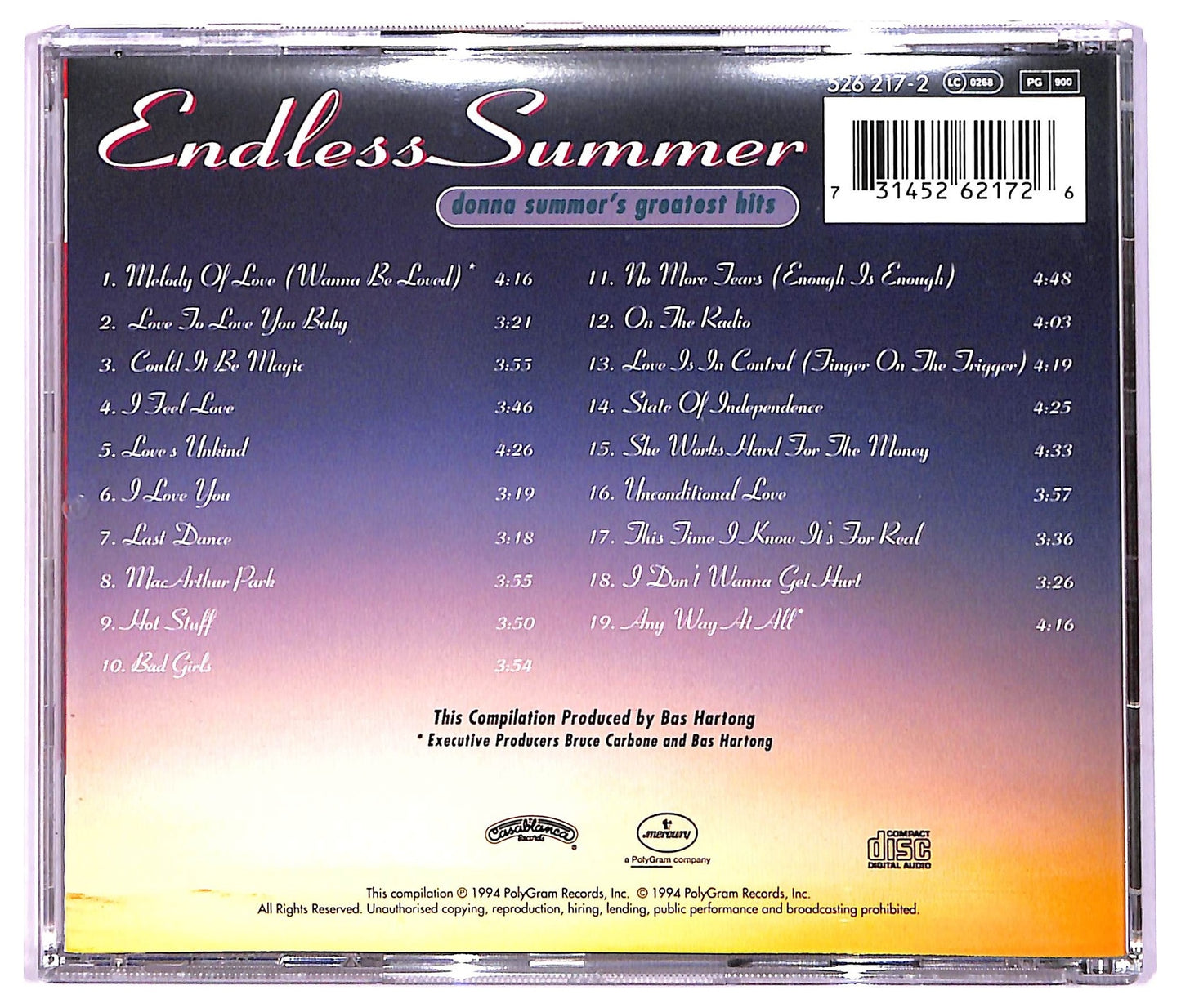 EBOND Donna Summer Endless Summer CD CD087026