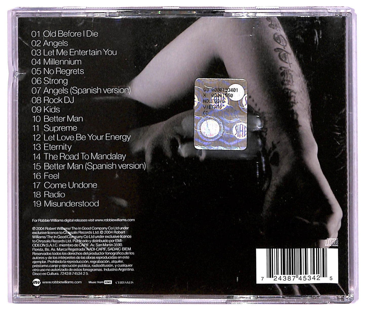 EBOND Robbie Williams - Greatest Hits CD CD087036
