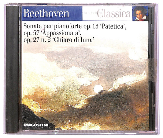 EBOND Beethoven - Sonate Per Pianoforte Op. 13 Patetica Op. 57 Appassionata Op. 27 N. 2Chiaro Di Luna ALBUM EDITORIALE JEWEL CASE CD CD087051