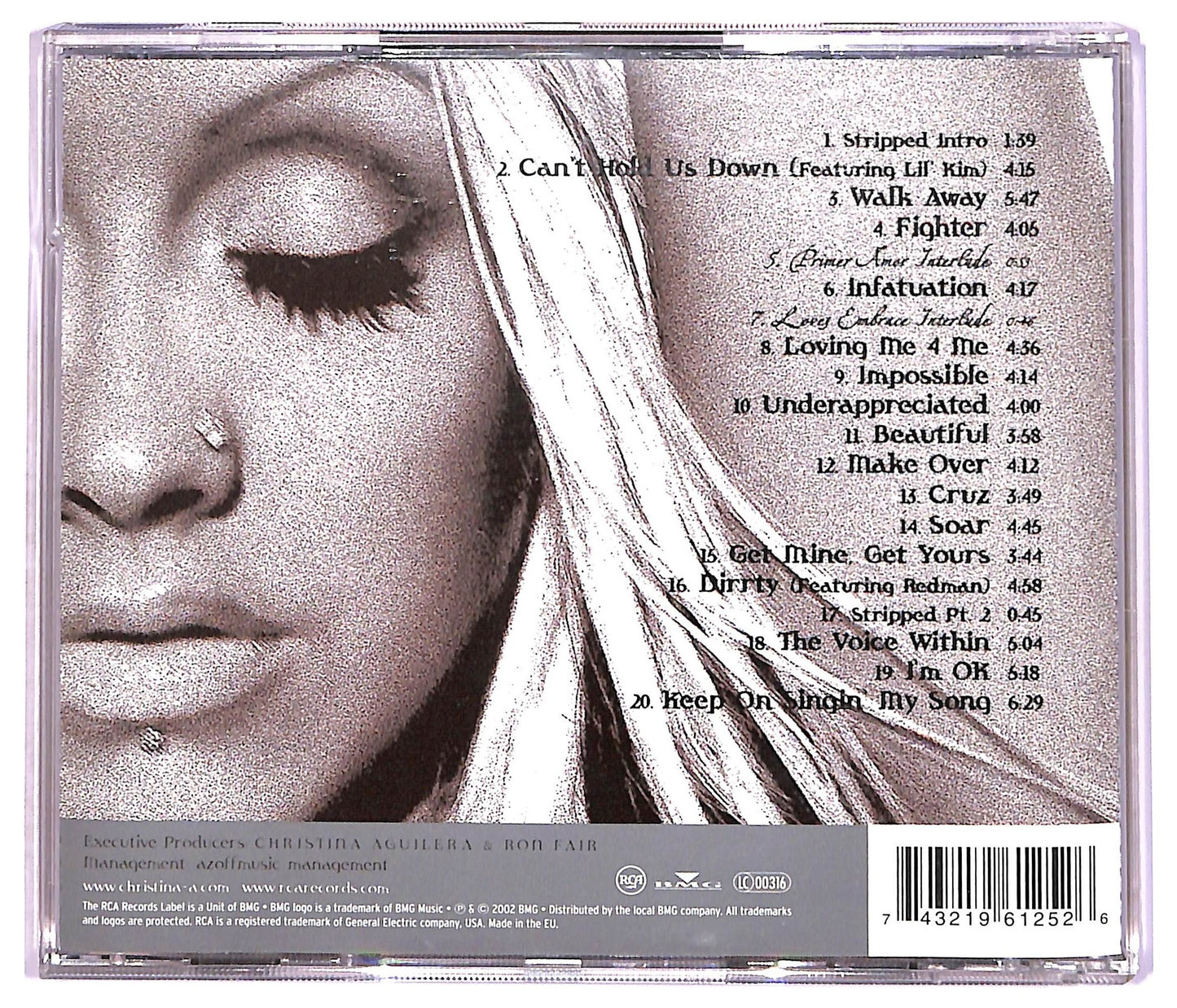 EBOND Christina Aguilera - Stripped CD CD087103