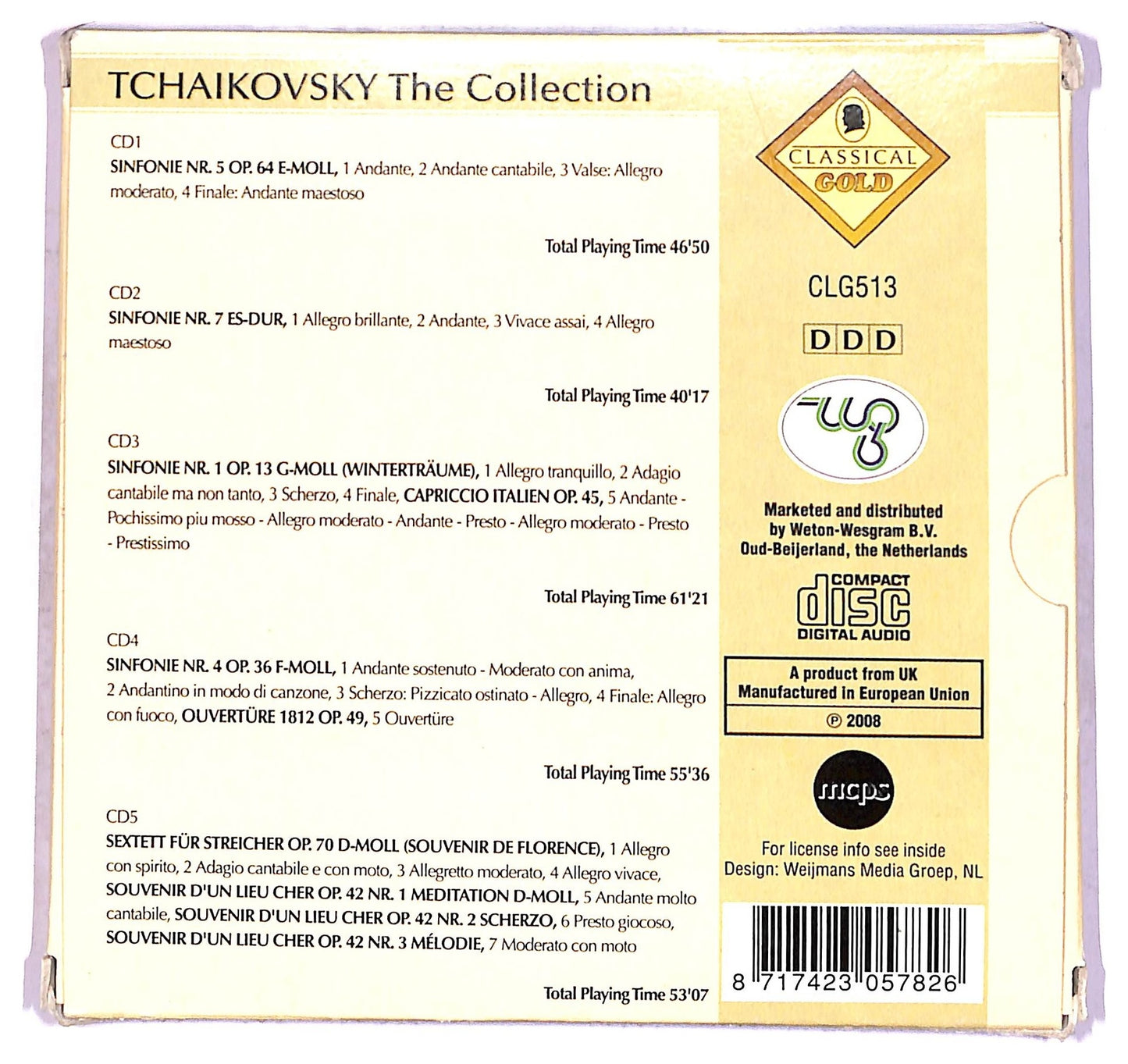 EBOND Various - Tchaikovsky The Collection CD CD087212