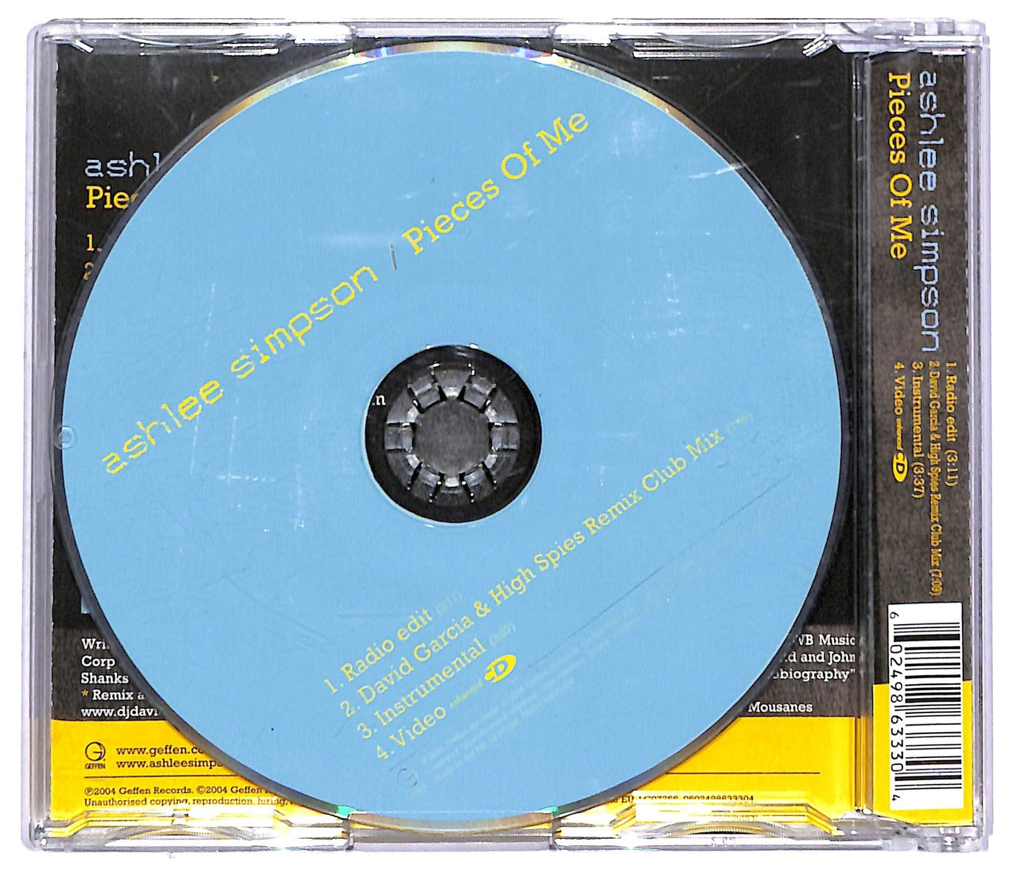EBOND Ashlee Simpson - Pieces Of Me CD CD087343