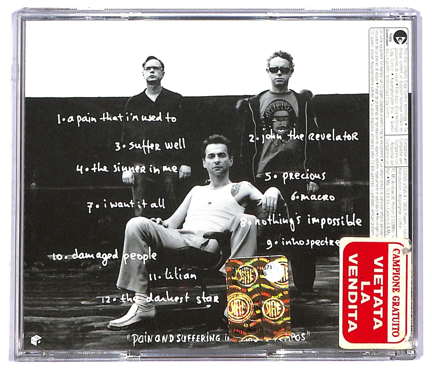 EBOND Depeche Mode - Playing The Angel CD CD087407