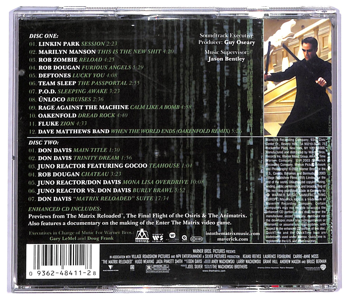 EBOND Various - The Matrix Reloaded: The Album CD CD087610