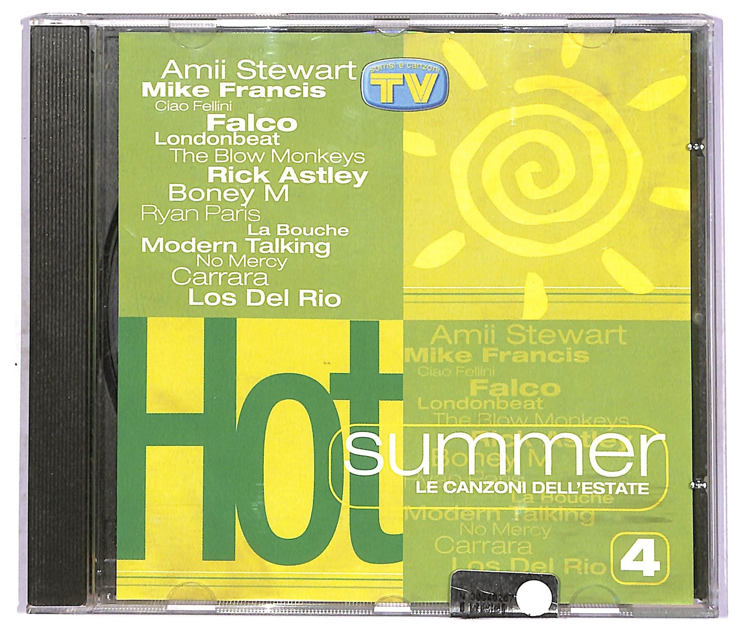 EBOND Hot Summer - Le Canzoni Dell'Estate 4 - EDITORIALE CD CD087805