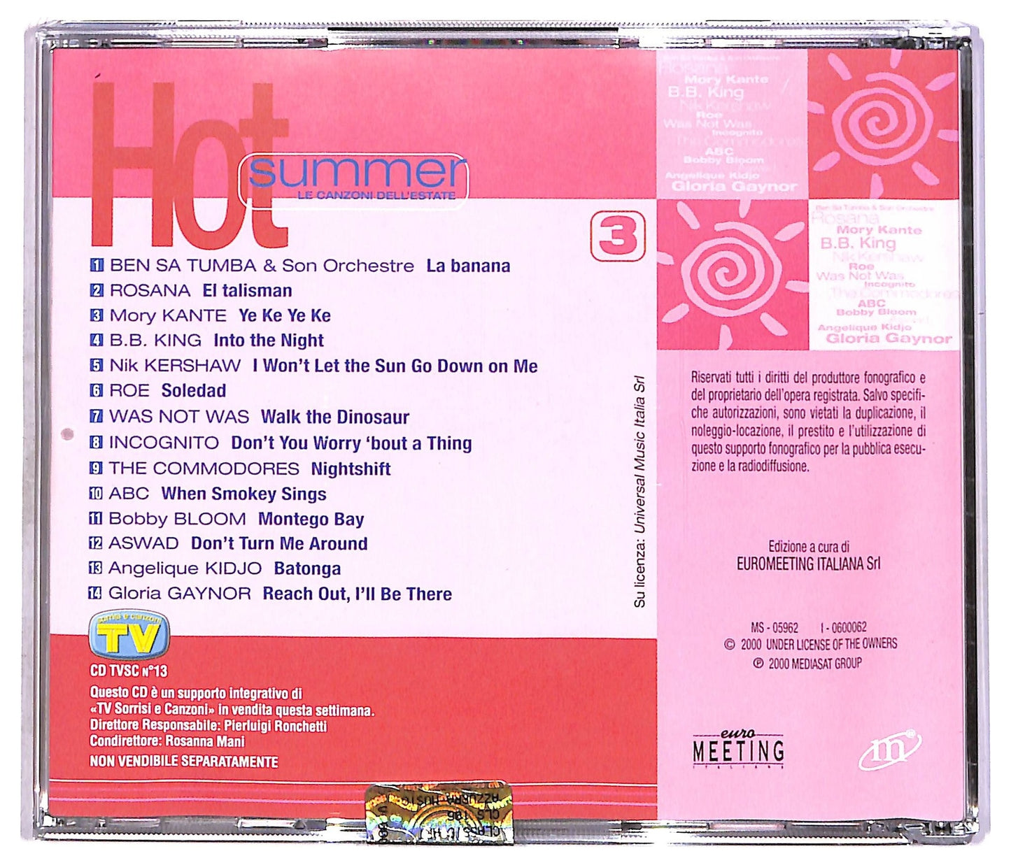 EBOND Various - Hot Summer - Le Canzoni Dell'Estate 3 EDITORIALE CD CD087806