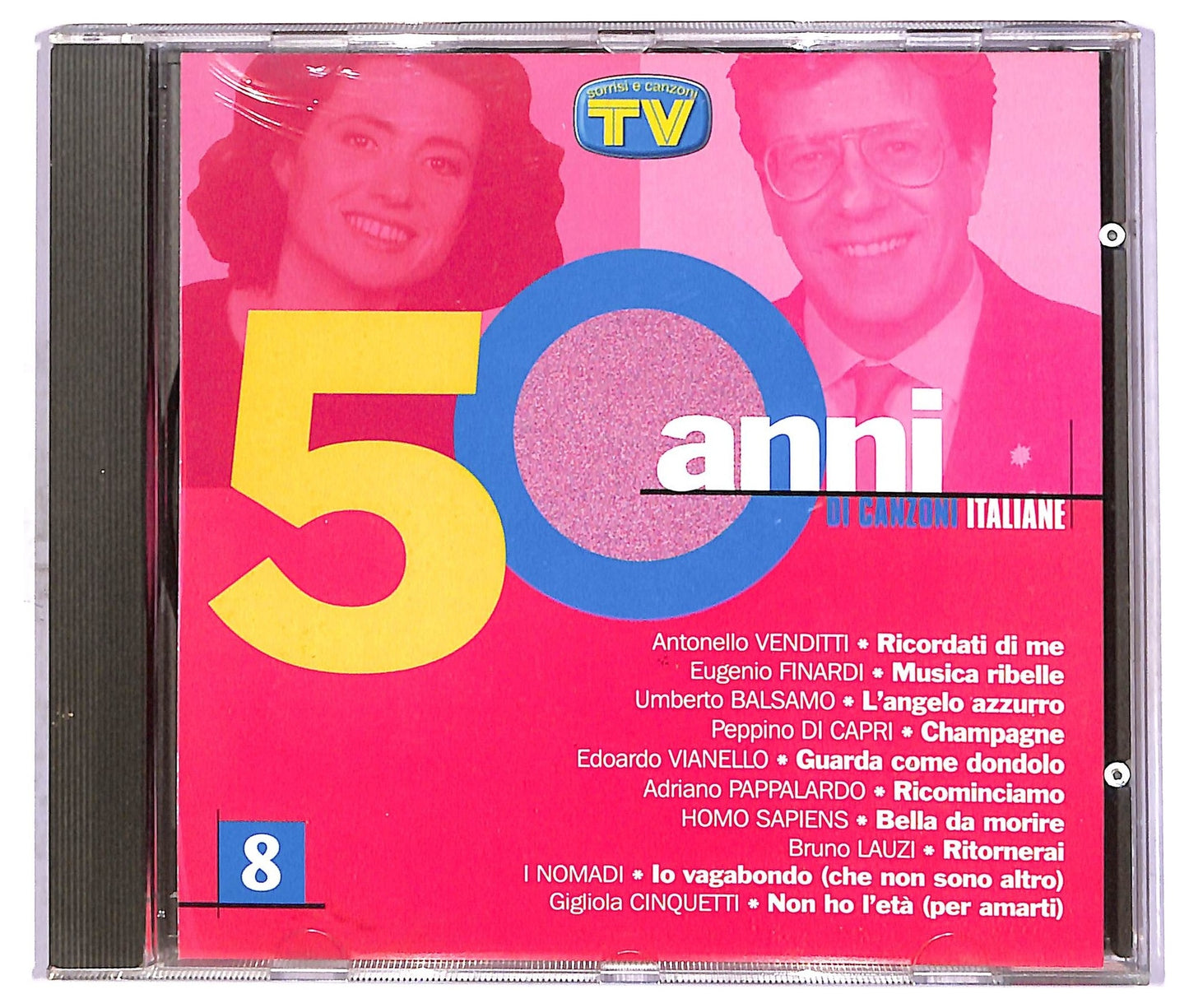 EBOND 50 Anni Di Canzoni Italiane 8 EDITORIALE CD CD087839