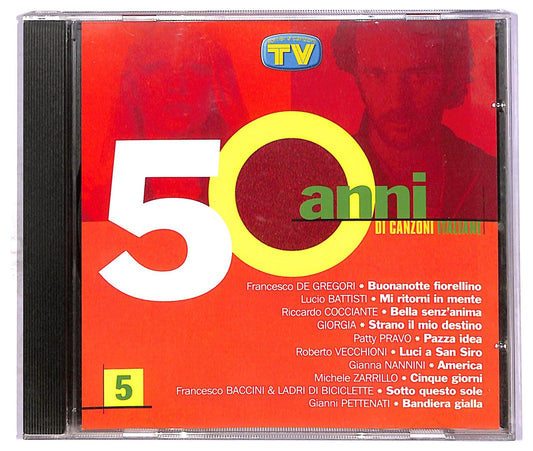 EBOND Various - 50 Anni Di Canzoni Italiane 5 EDITORIALE CD CD087842