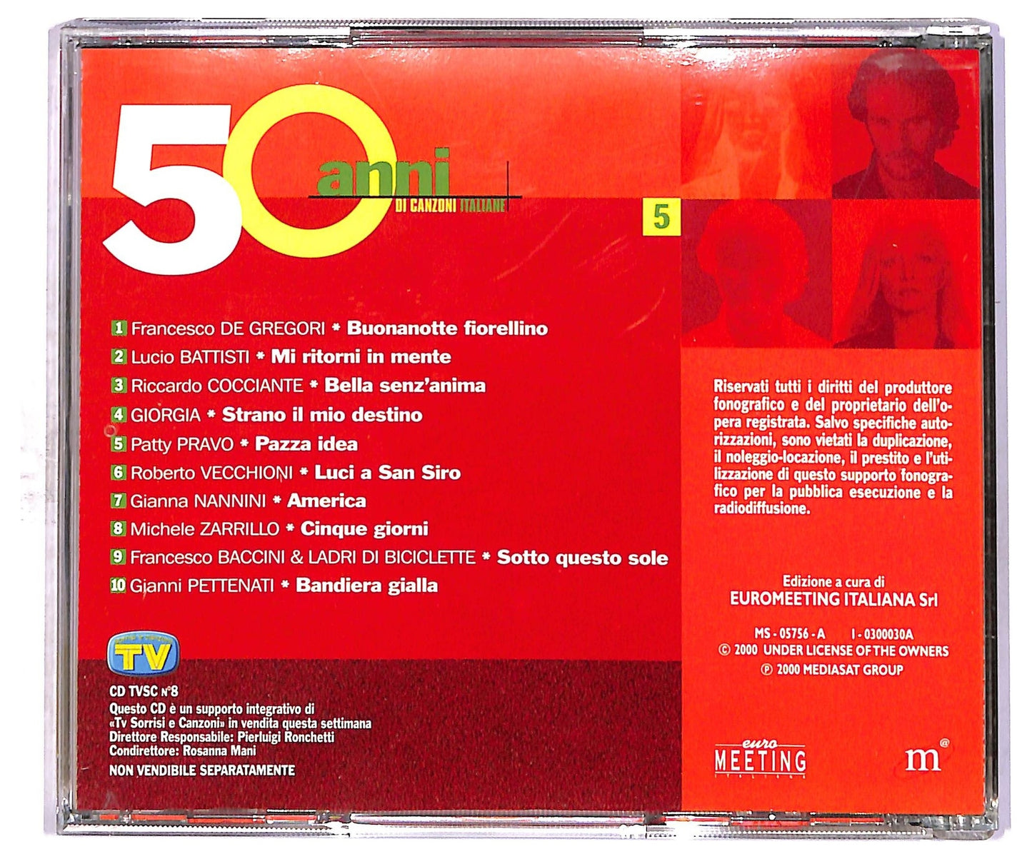 EBOND Various - 50 Anni Di Canzoni Italiane 5 EDITORIALE CD CD087842