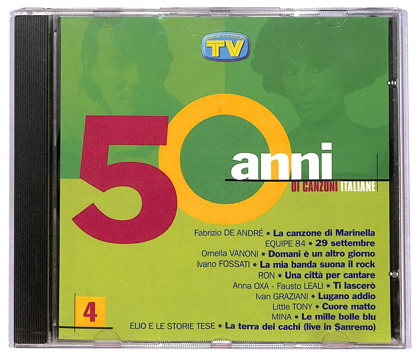 EBOND Various - 50 Anni Di Canzoni Italiane 4 CD CD087843