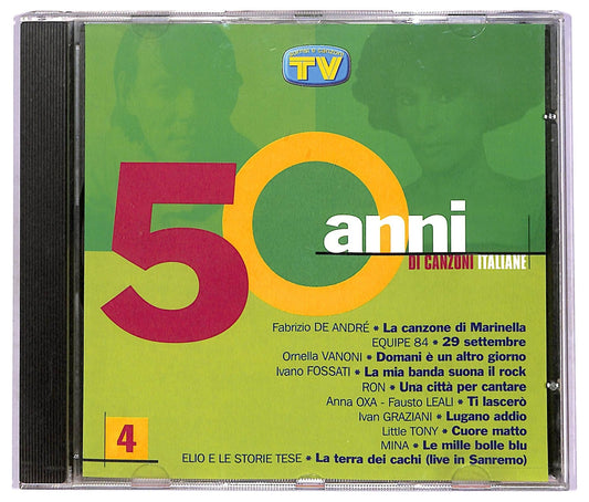 EBOND Various - 50 Anni Di Canzoni Italiane 4 CD CD087843