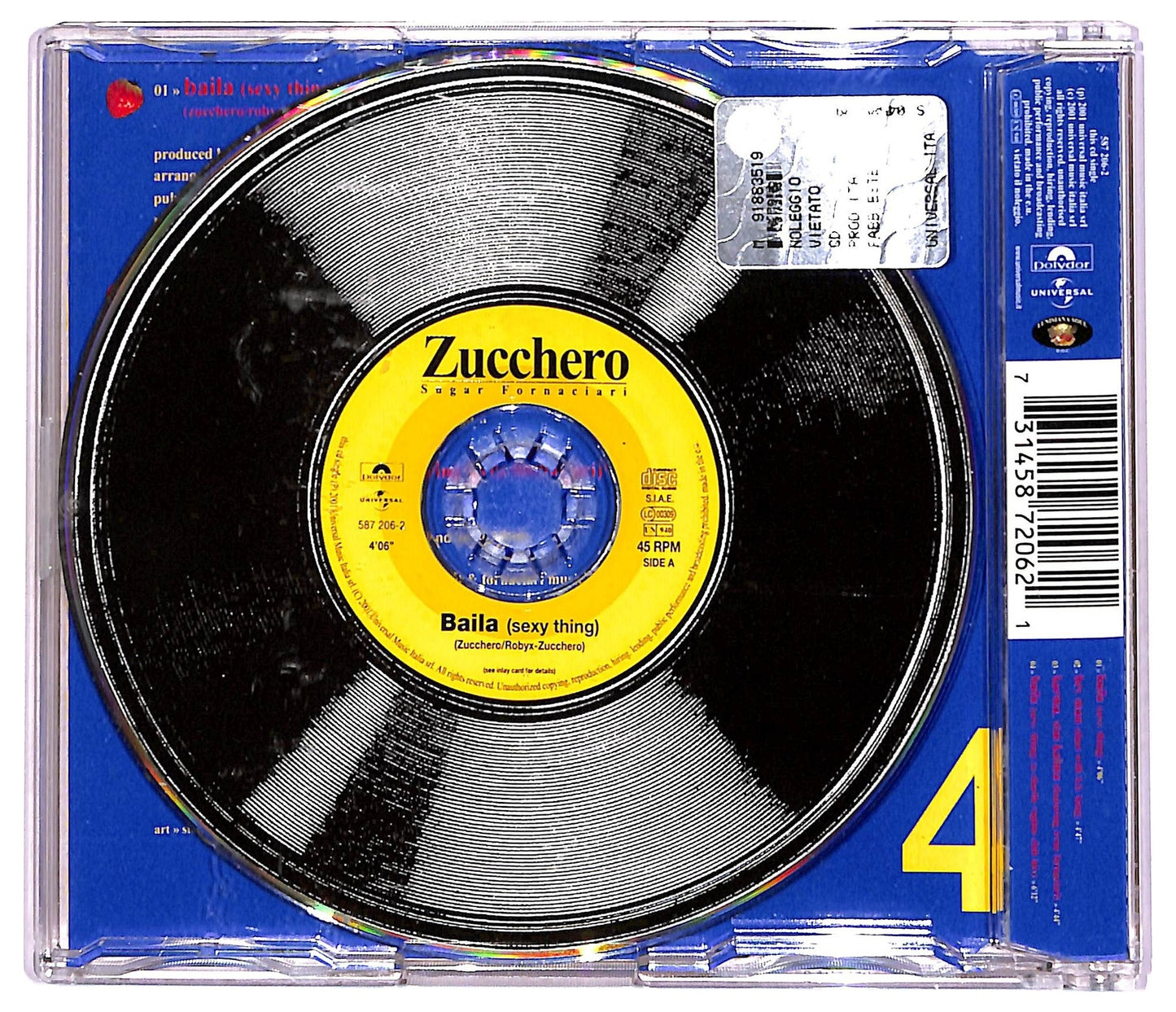 EBOND Zucchero - Baila (sexy Thing) CD CD087959