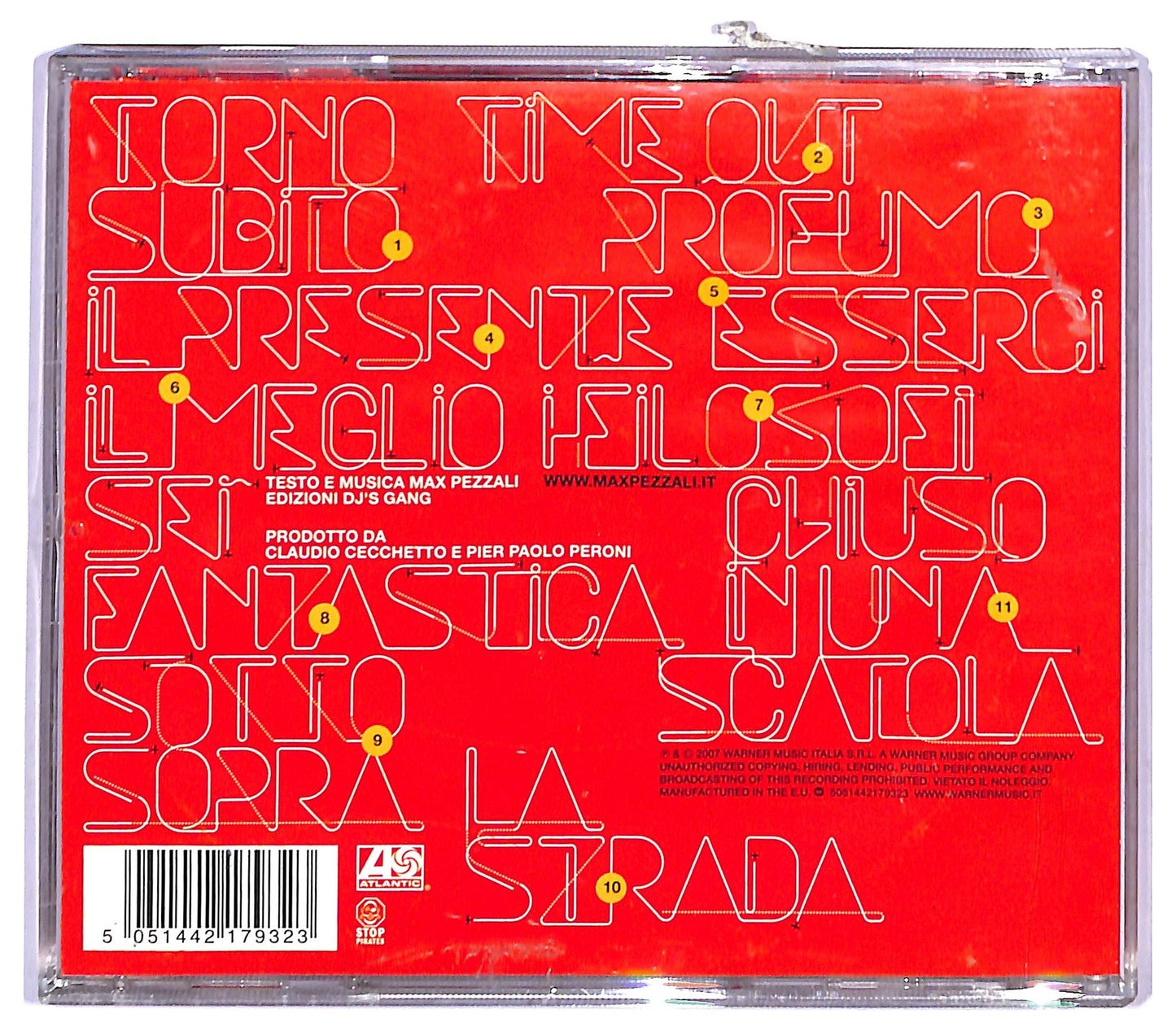 EBOND Max Pezzali - Time Out CD CD088160